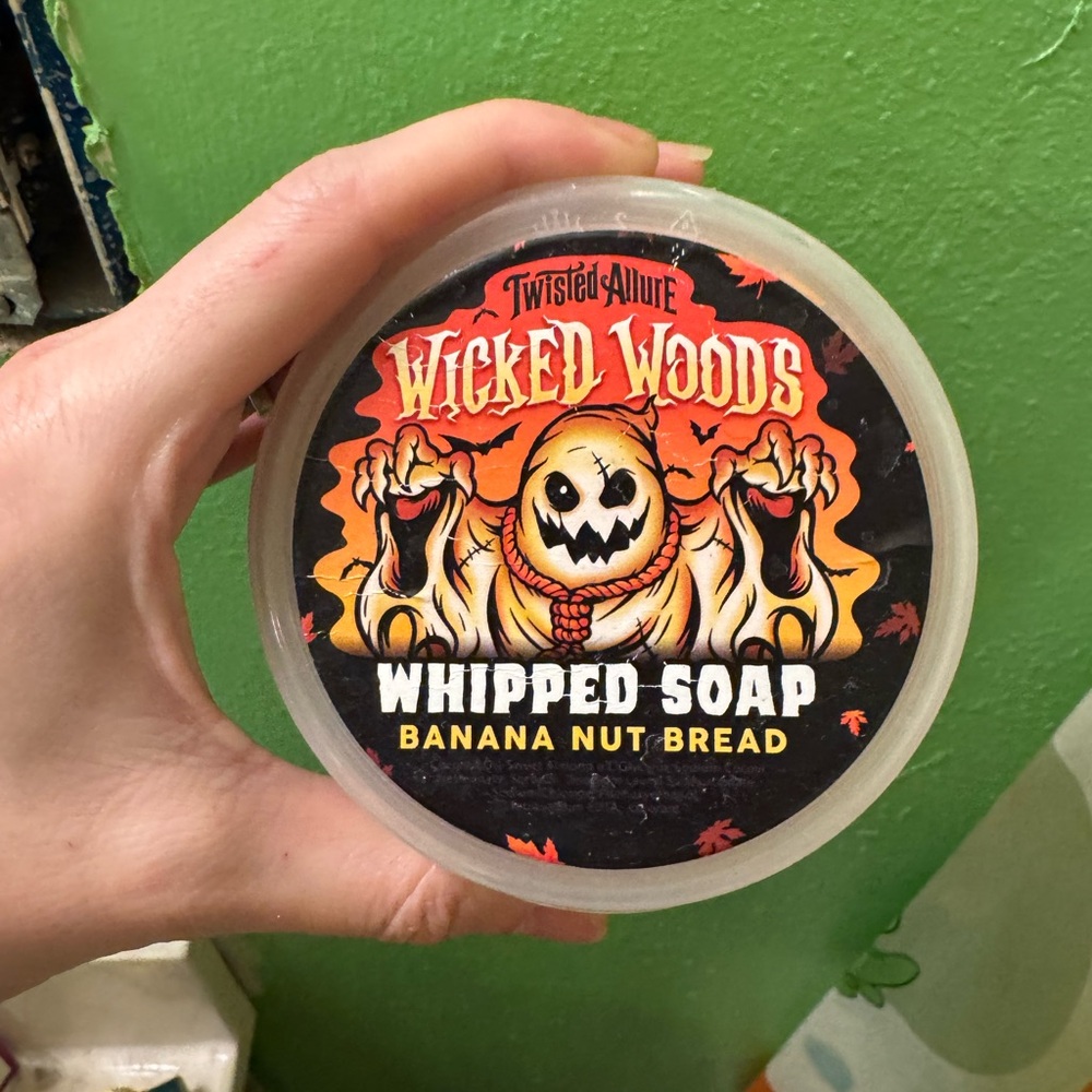 Wicked Woods Whipped Soap - Black and White
